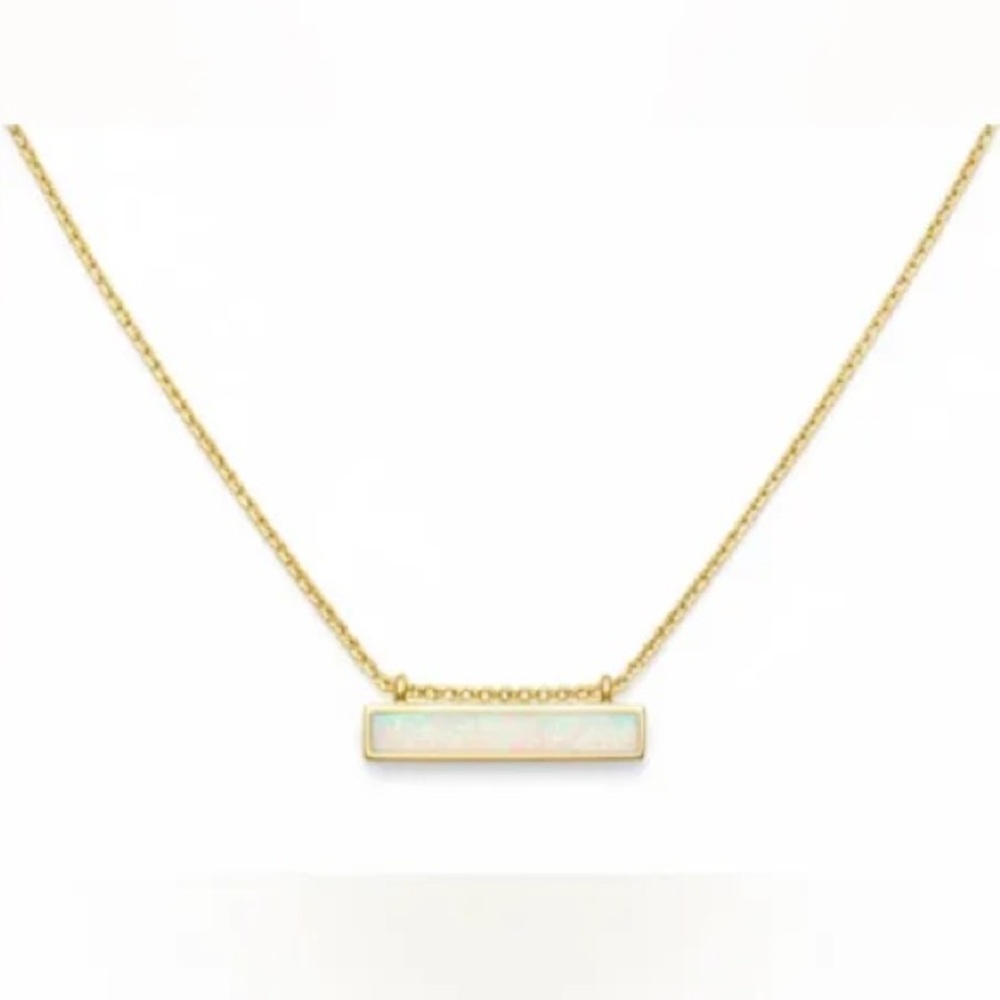 Kendra Scott Gold Opal MACKENZIE necklace